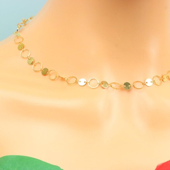 Delicate & Contemporary Necklace Chain, A Lovely Choice for Women, EVCH1639 - Picture 2 of 10